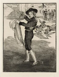 Victorine Meurand in costume da espada